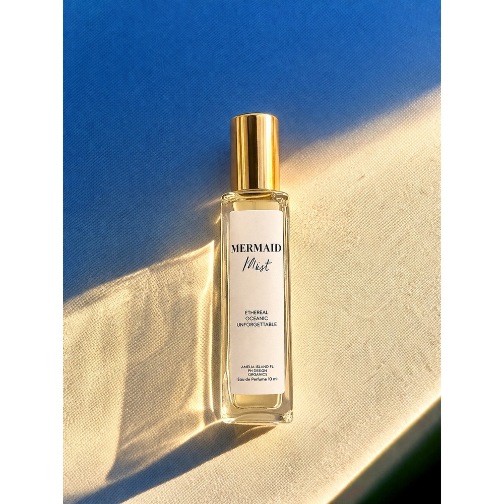 PH Design Organics Mermaid Mist Eau de Parfum 10ml Oceanic Ethereal Travel Spray